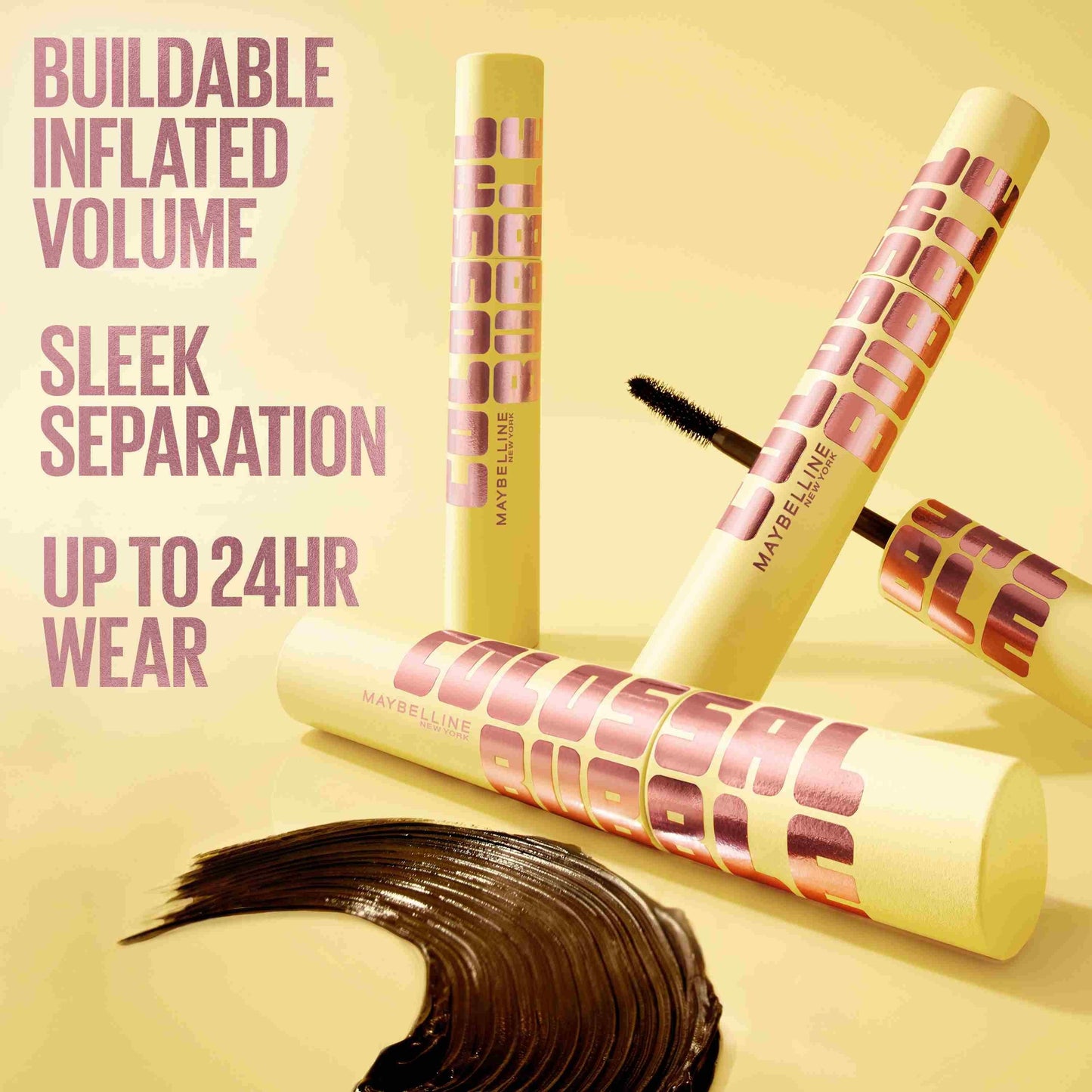 Colossal Bubble™ Washable Mascara - Black Color